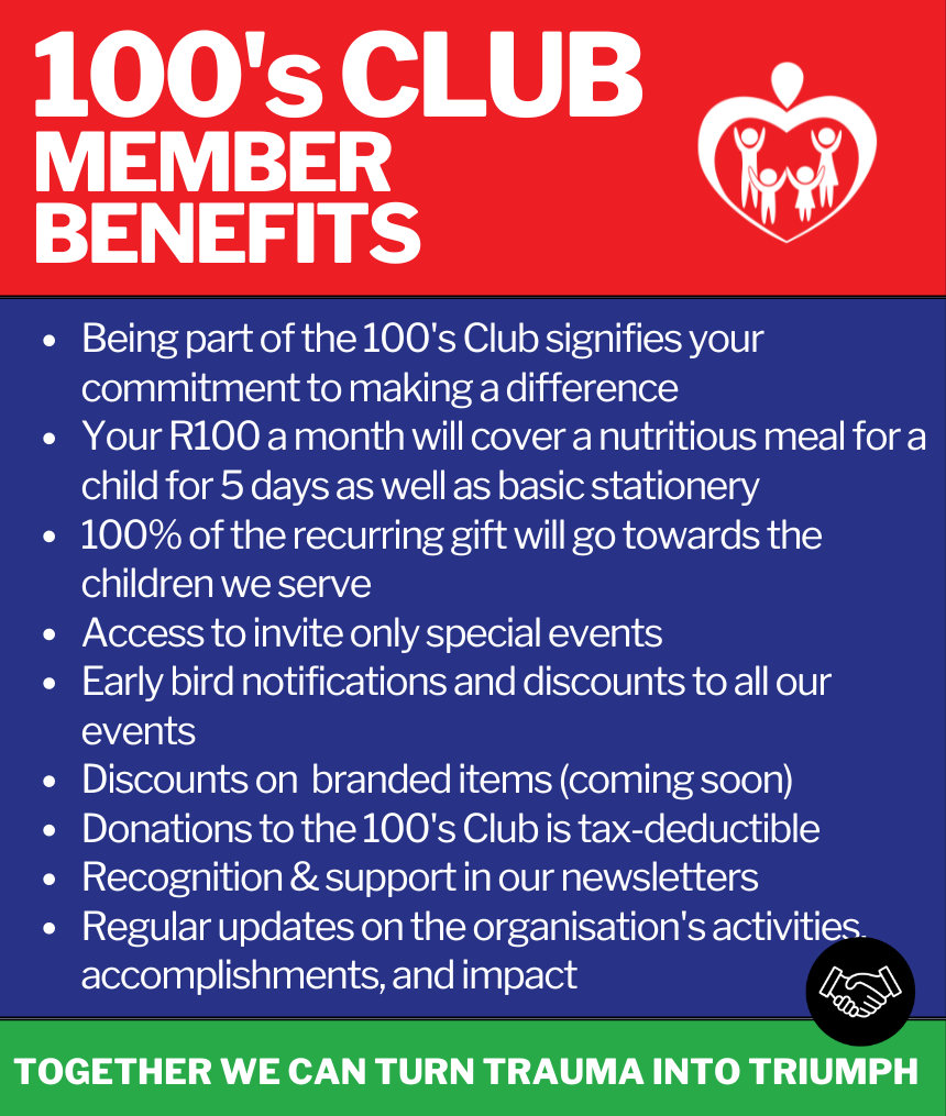 100s Club Benefits